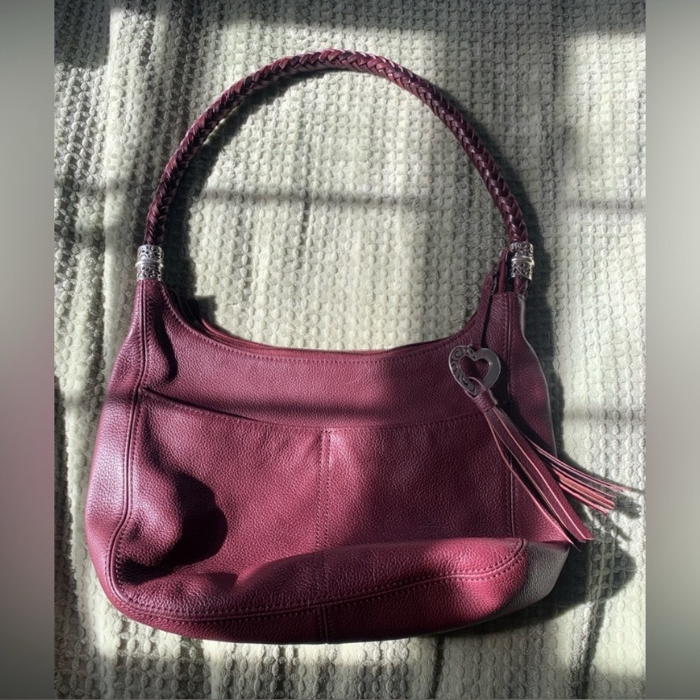 Barbados Ziptop Hobo Bag by Brighton